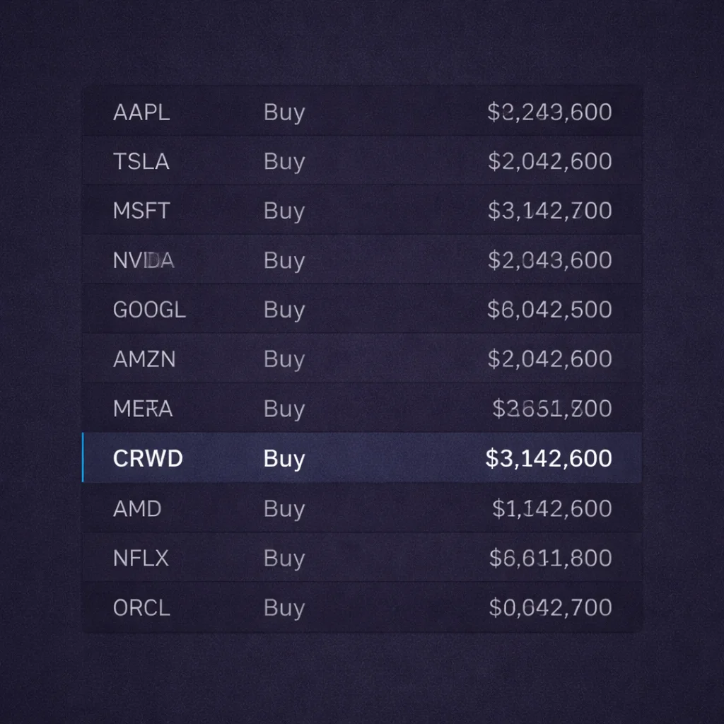 Open market purchases isolated